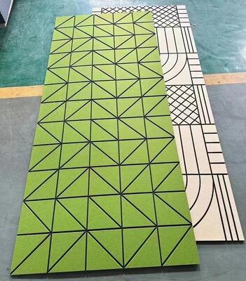 Eco-Friendly Polyester Fiber Acoustic Panel Decor Interior Acoustic Ceiling Panel for Hall