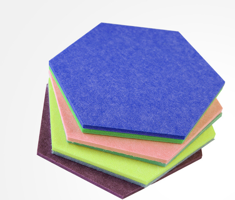 Modern Design Polyester Fiber Acoustic Panel Natural Acoustic Ceiling Panel for Office