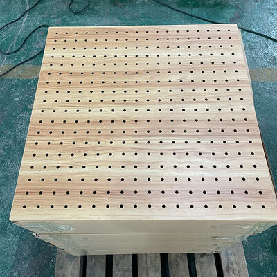 High Quality Perforated Acoustic Panel Noise Reduction Acoustic Wood Wall Panel for Office