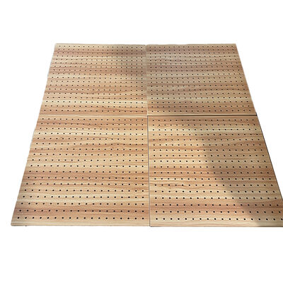 Stylish Decor Perforated Acoustic Panel Noise Reduction Wood Acoustic Panel for Room Decor