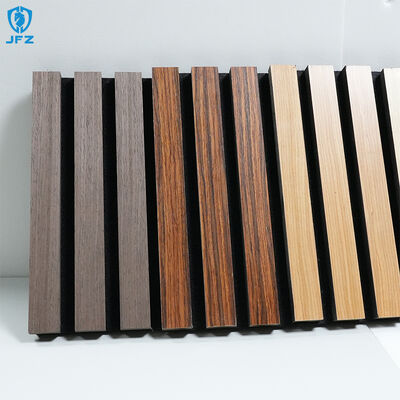 Noise Reduction Wood Slat Acoustic Panel MDF Akupanel Wood Acoustic Panel for Home Decor